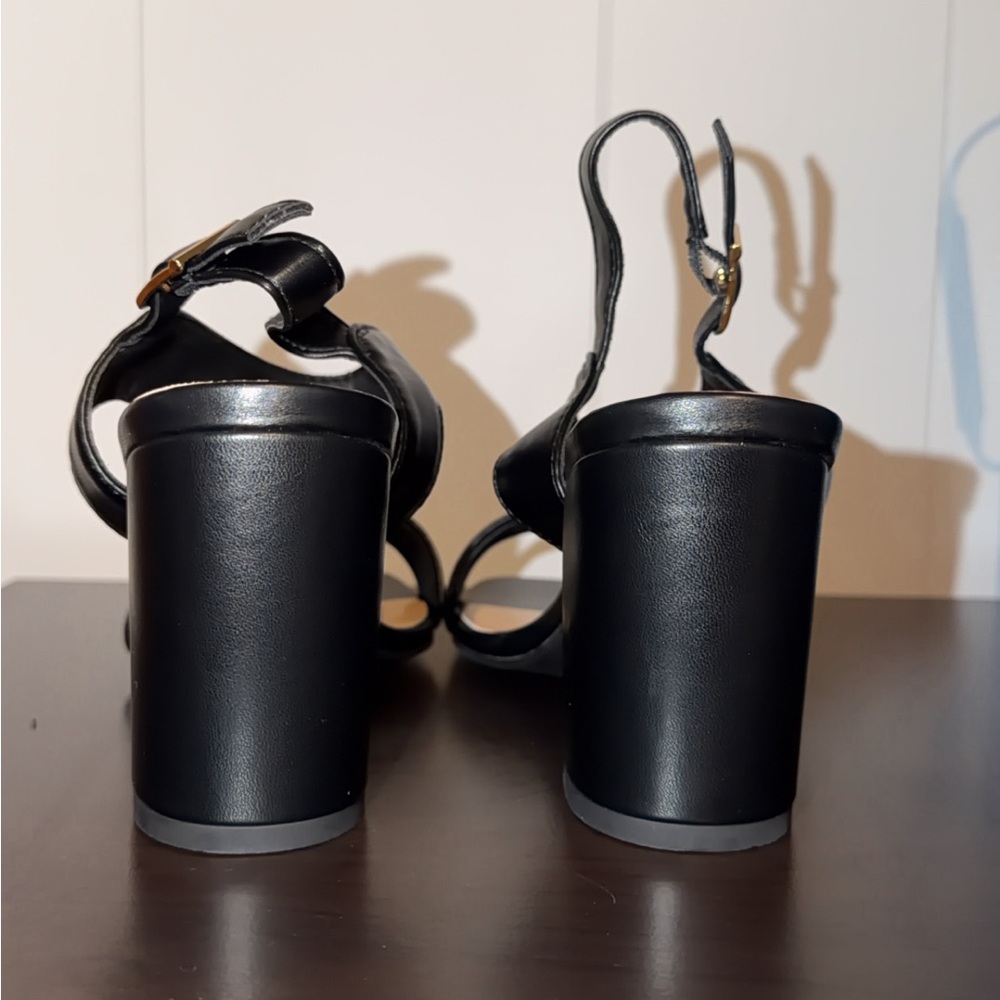 Dream Pairs Black Block Heel Sandals - Picture 4 of 5